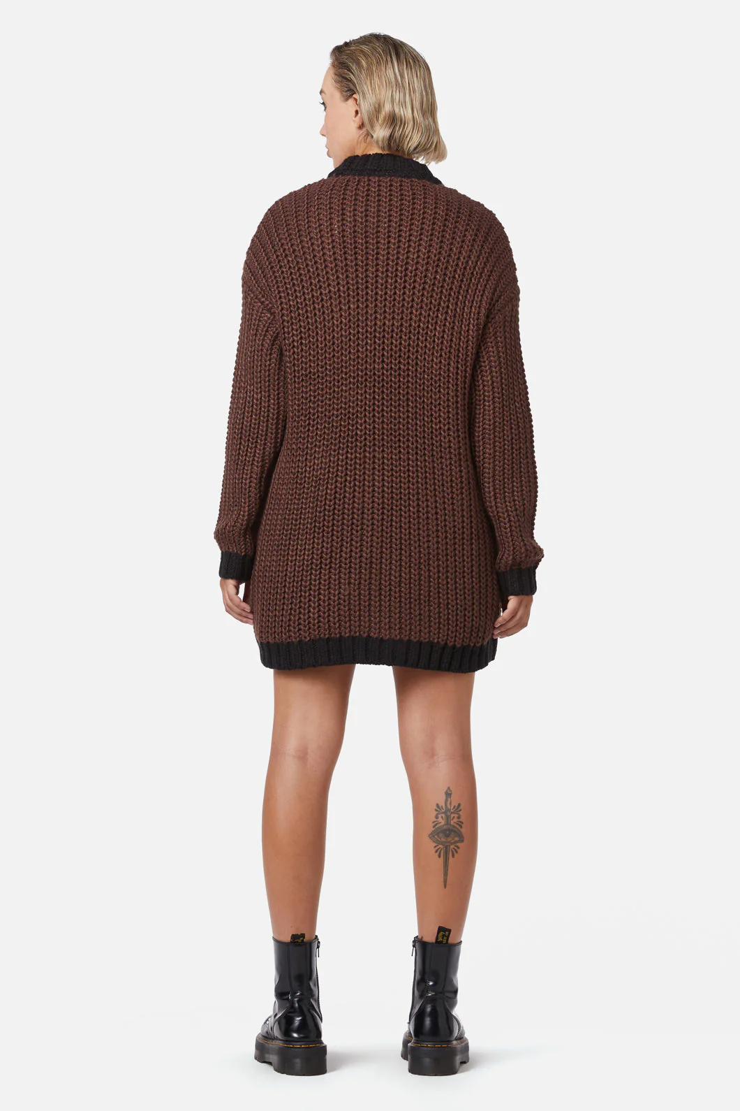 Field Work Chunky Knit Cardi - Image 4