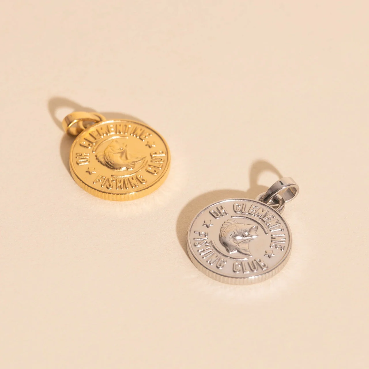 Fishing Club Necklace Charm - Image 2