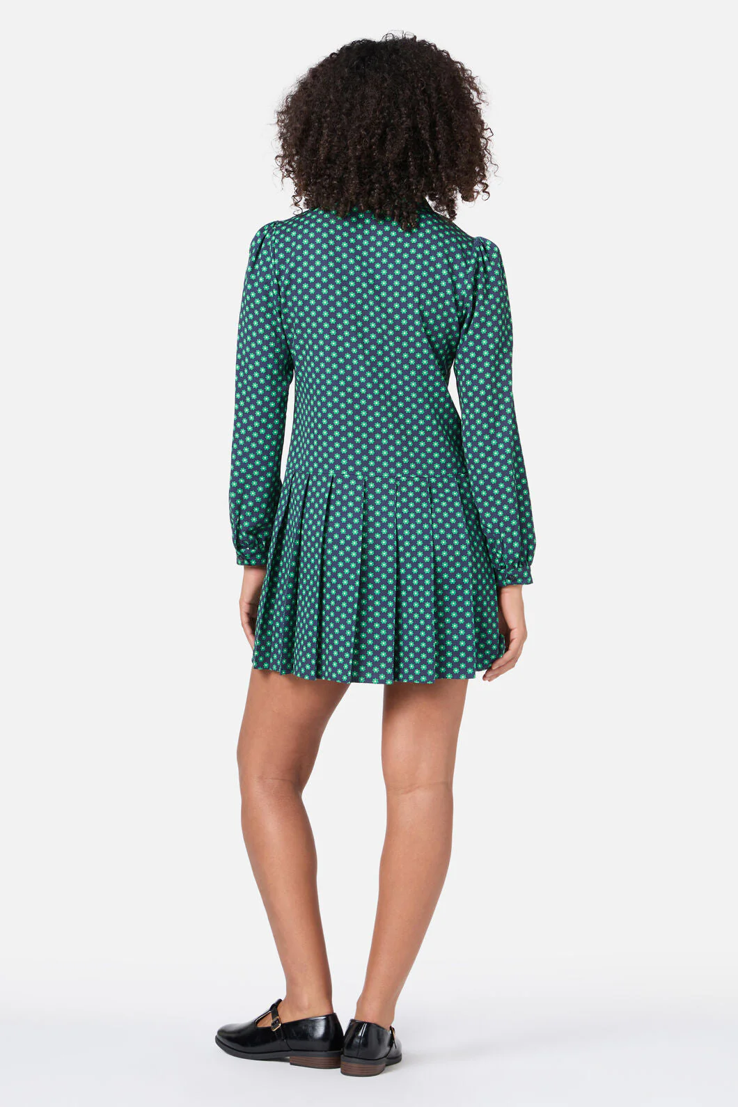 Flora Geo Shirt Dress - Image 6