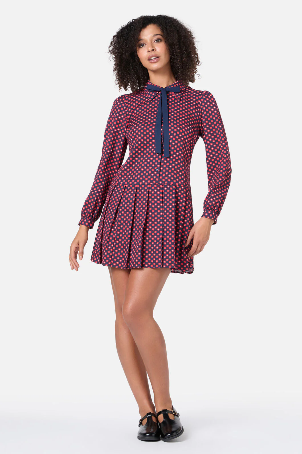 Flora Geo Shirt Dress - Image 8