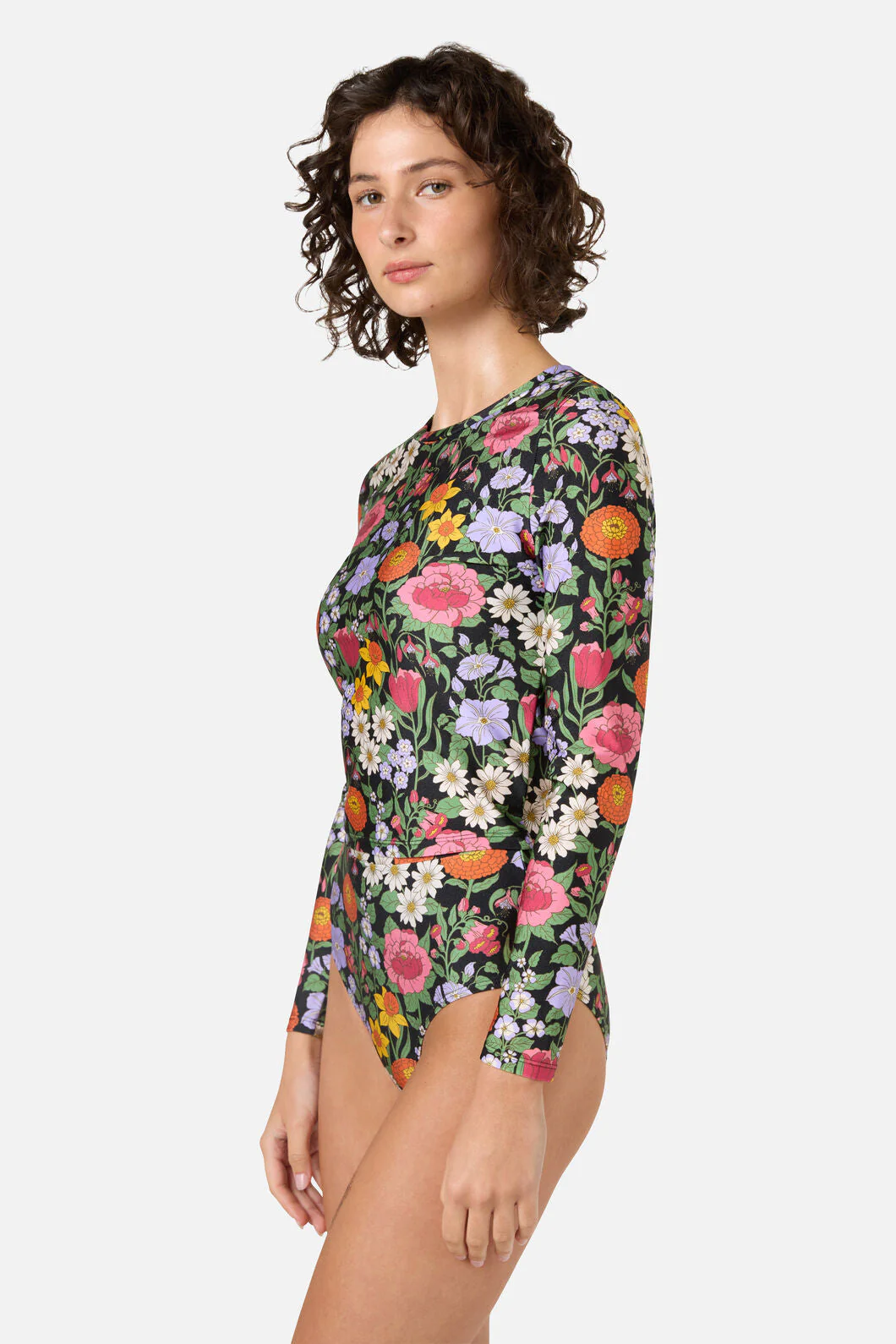 Floral Field Rashie Swim Top - Image 4