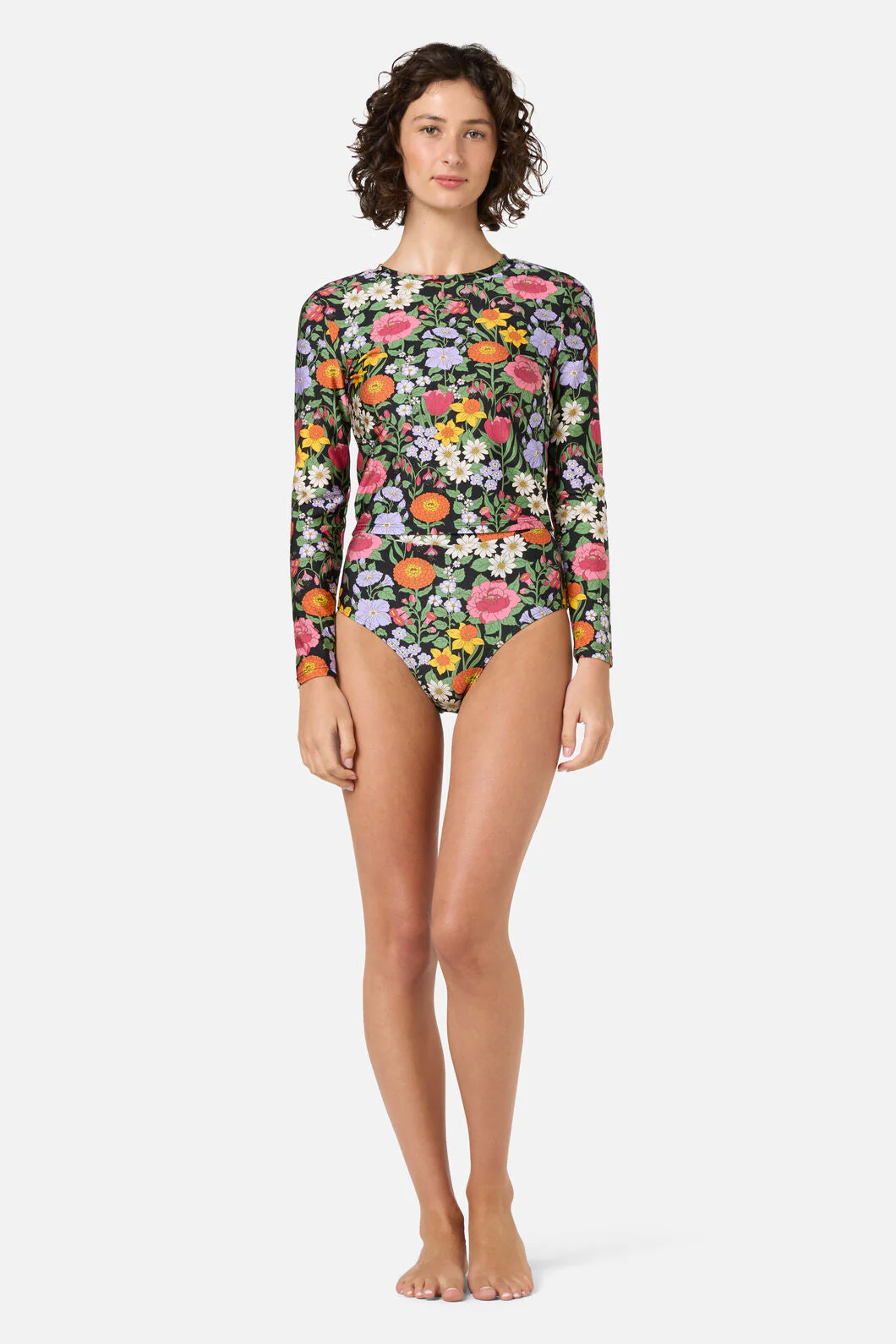 Floral Field Rashie Swim Top - Image 6