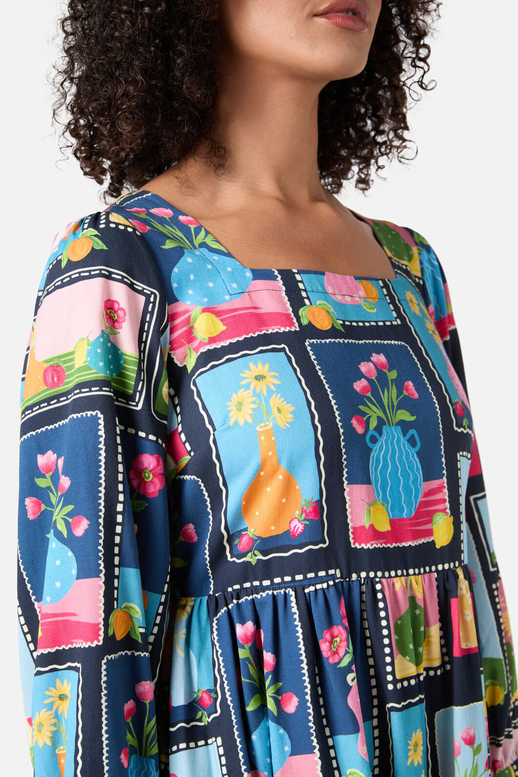 Flower Vases Mini Dress - Image 2