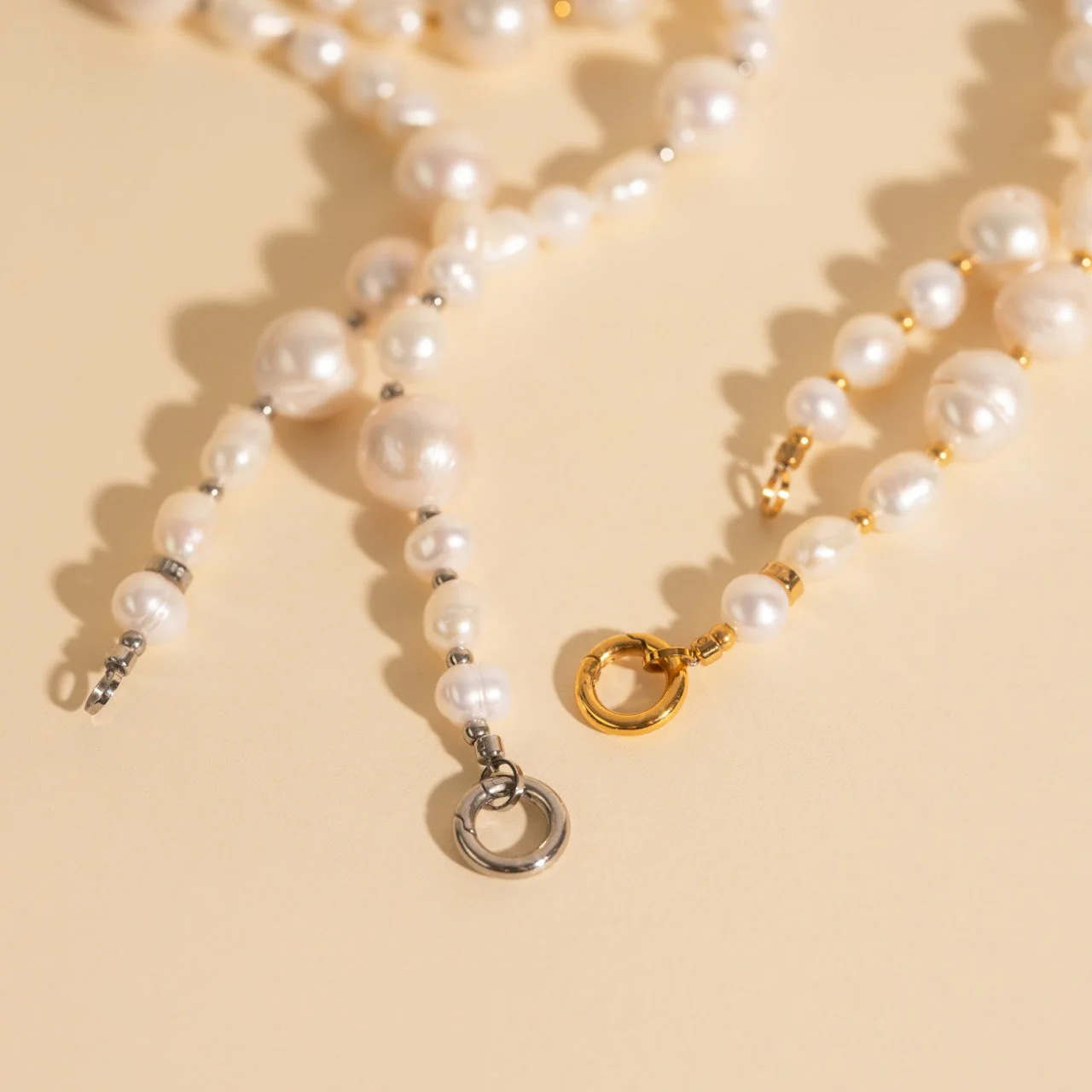 Freshwater Pearl Necklace (18") - Image 4