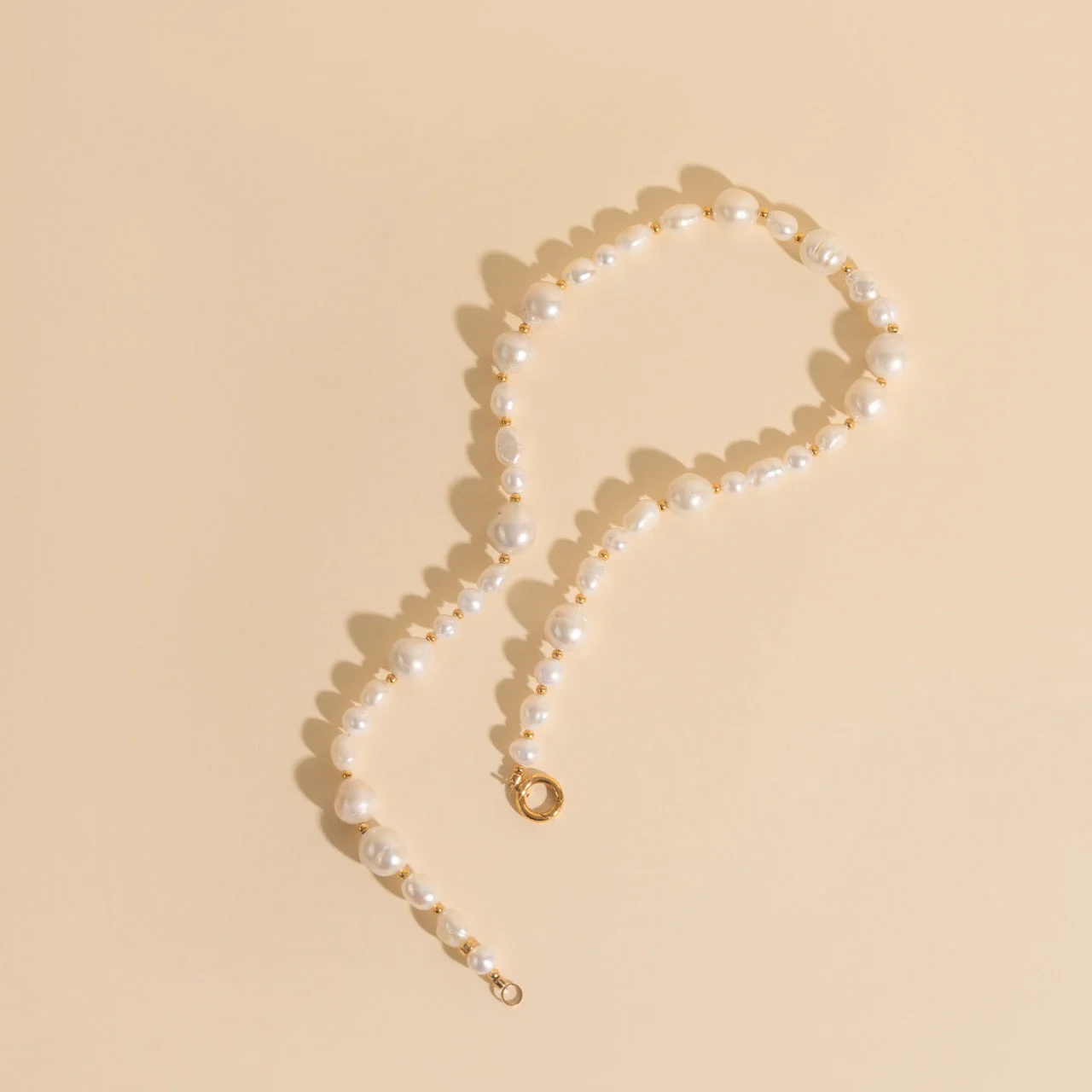 Freshwater Pearl Necklace (18") - Image 5