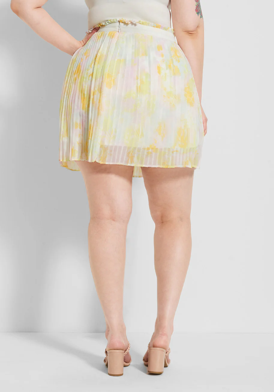 Frill Seeker Pleated Mini Skirt (Final Sale) - Image 4