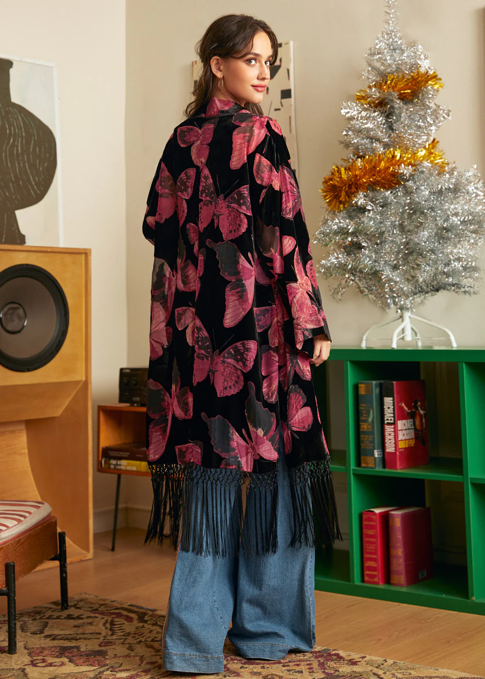 Flutter & Fringe Kimono - Image 3