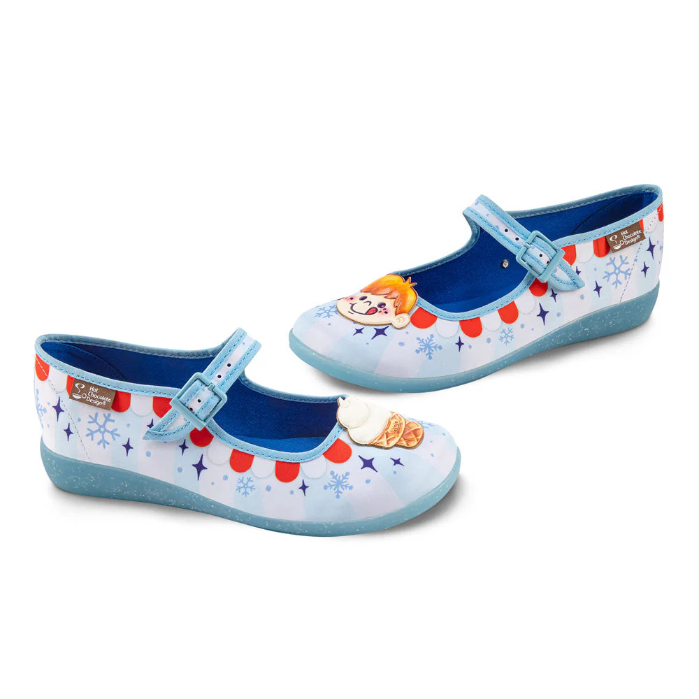 Frost Swirl Women's Mary Jane Flat - Image 4