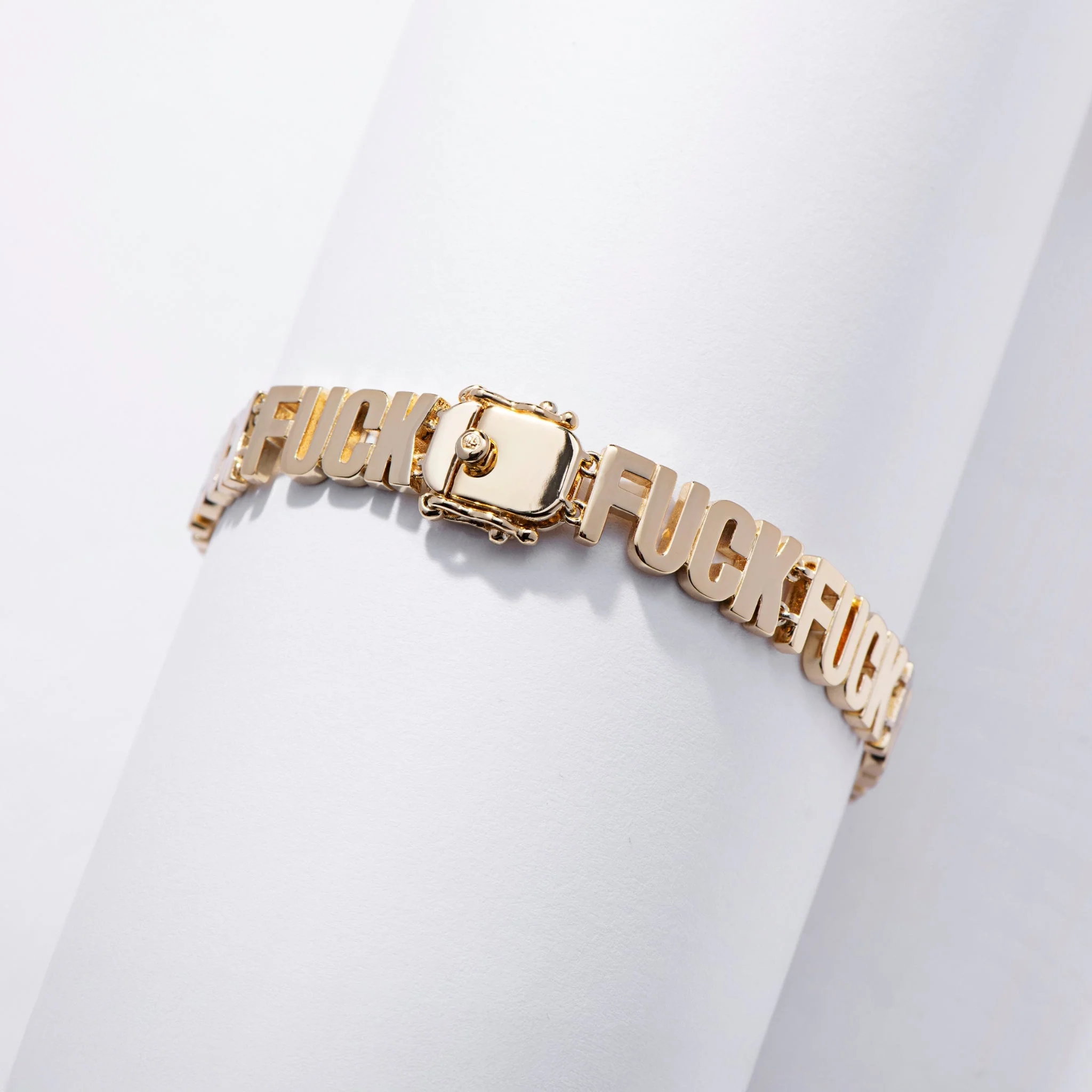 Fuck Fuck Fuck Chain Bracelet - Image 5