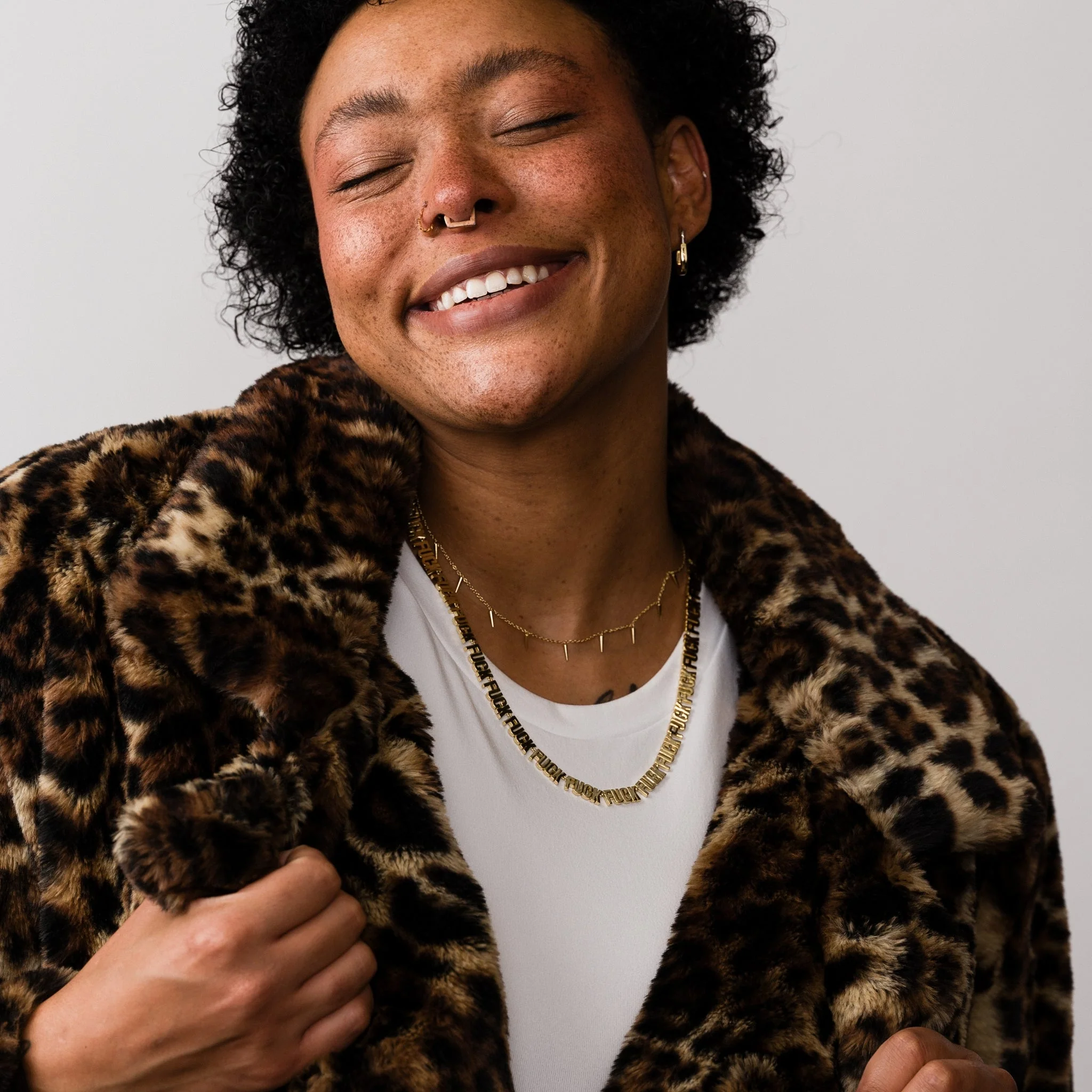 Fuck Fuck Fuck Chain Necklace - Image 7