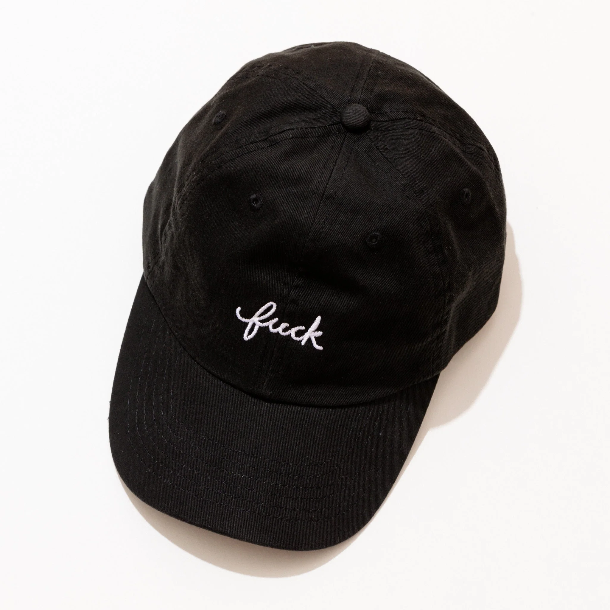 Fuck Script Baseball Hat - Image 8