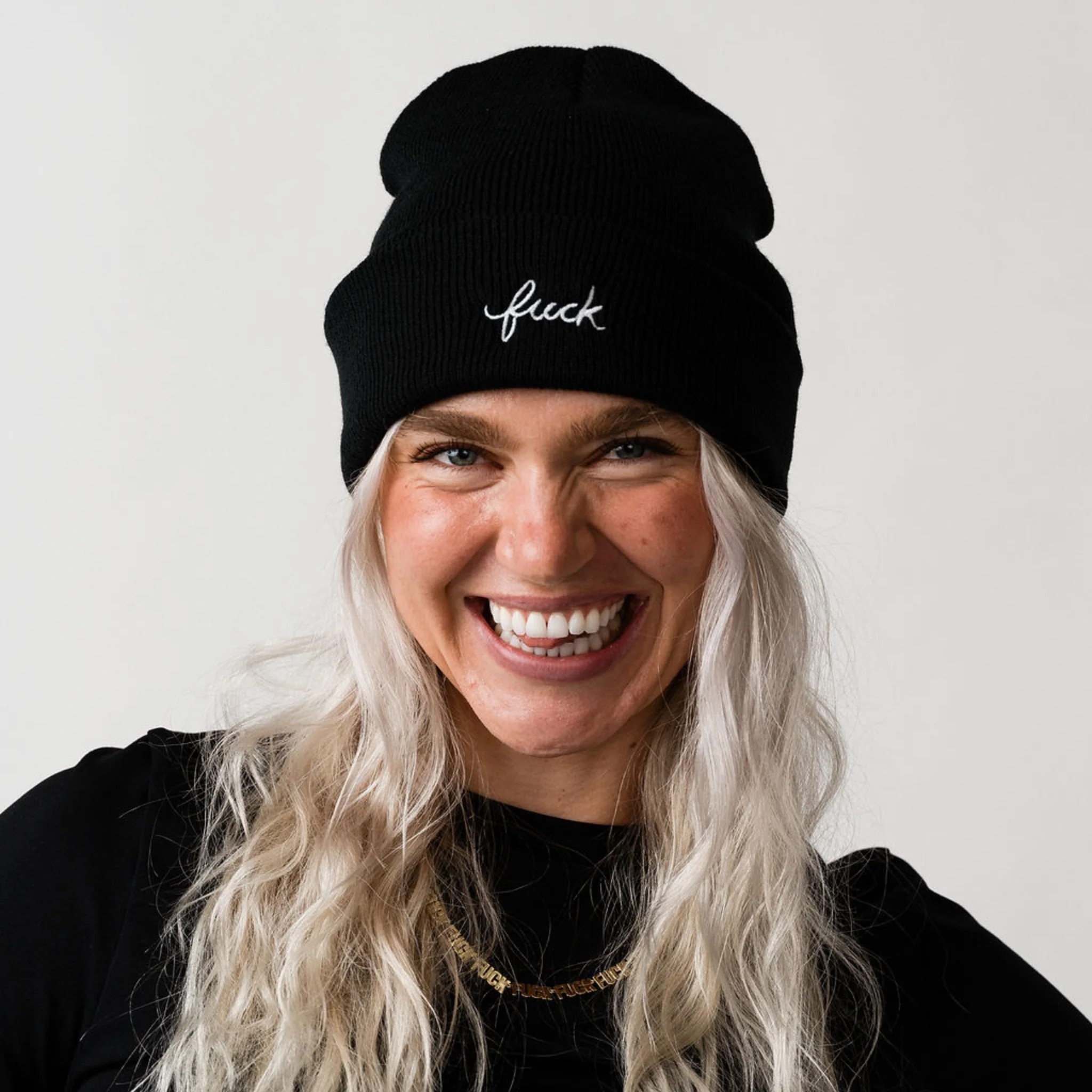 Fuck Script Beanie - Image 5
