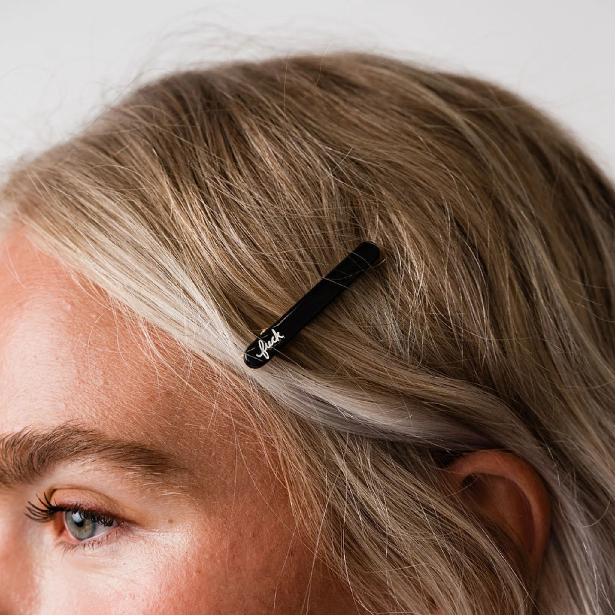 Fuck Script Hair Clips - Image 2