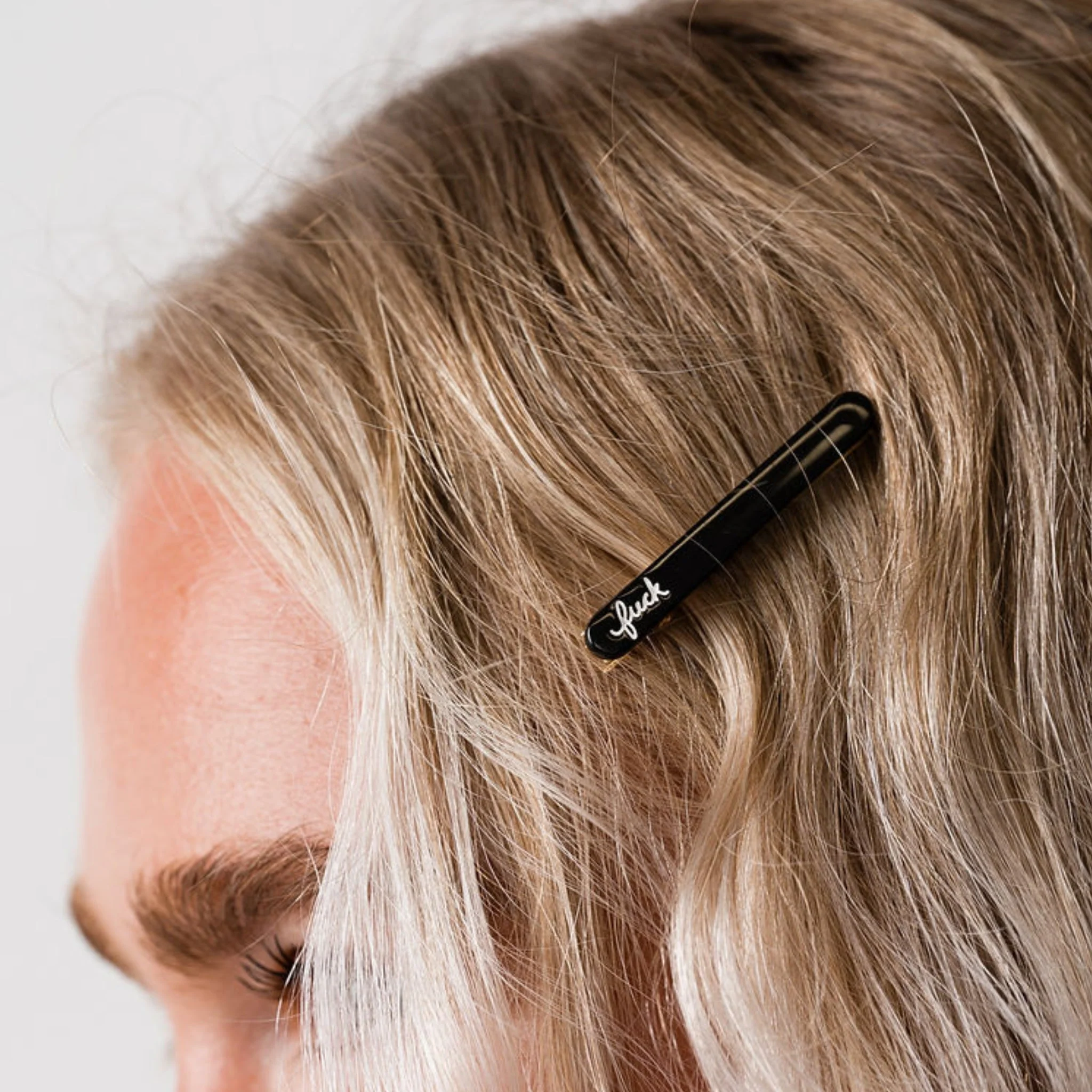 Fuck Script Hair Clips - Image 4