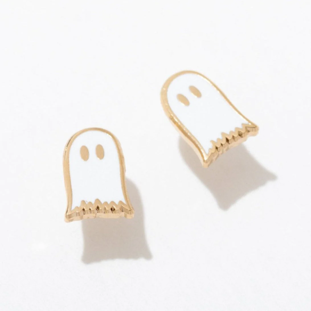 Ghost Stud Earrings