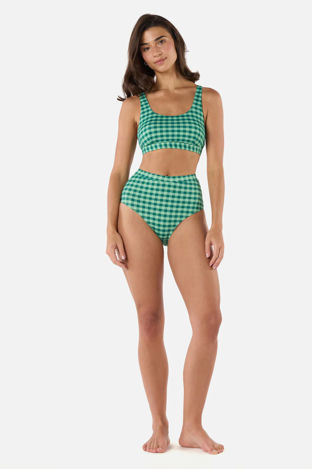 Gingham Bikini Top - Image 9