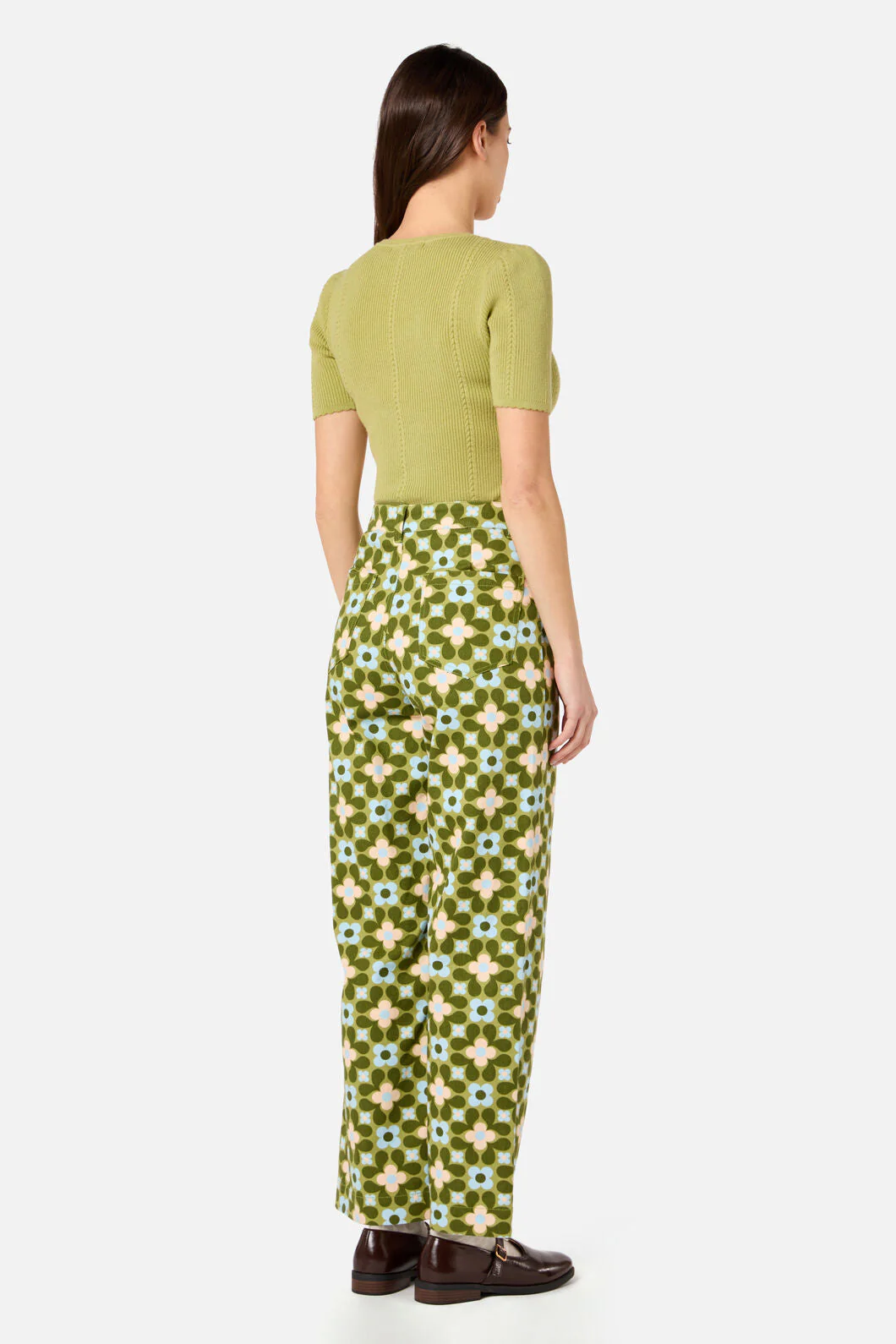Ginny 60's Printed Jean - Image 7
