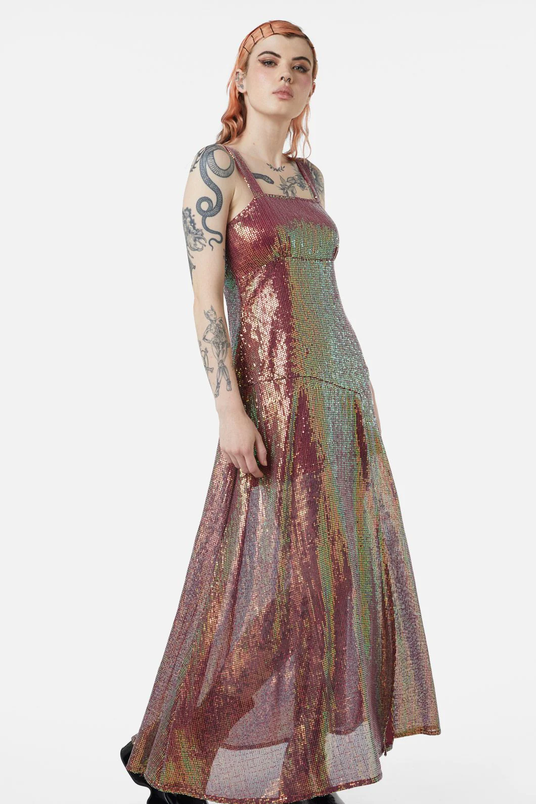 Gloria Sequin Maxi Dress - Image 7