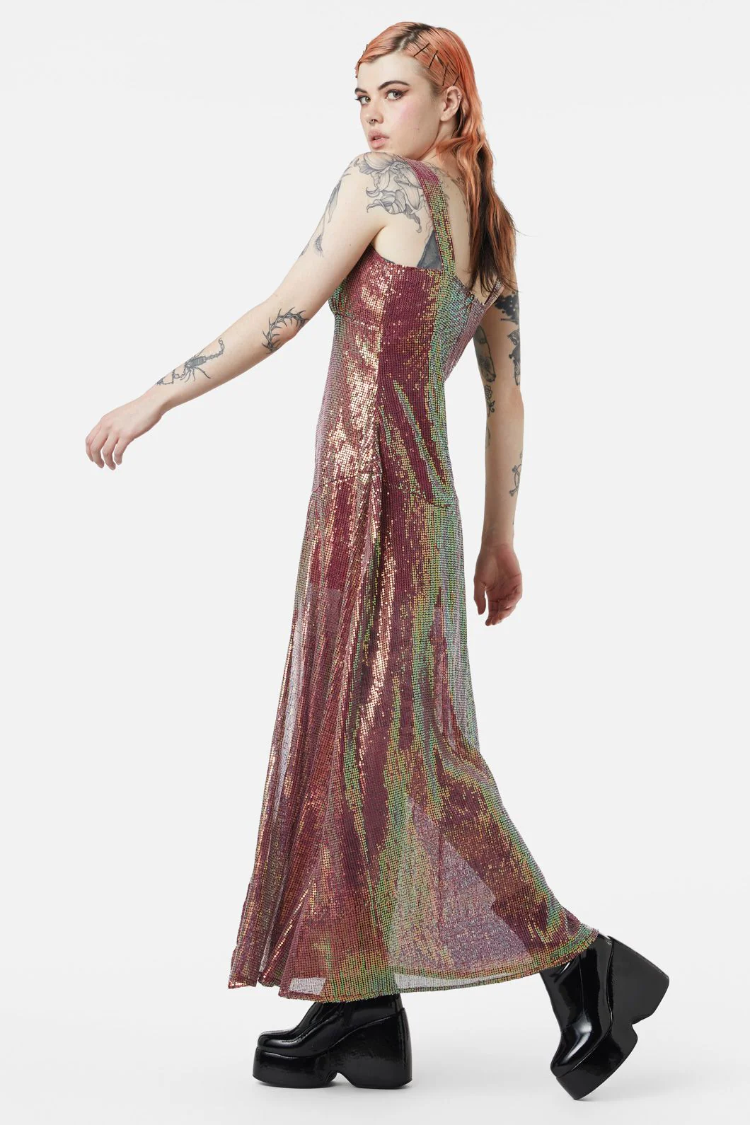 Gloria Sequin Maxi Dress - Image 8