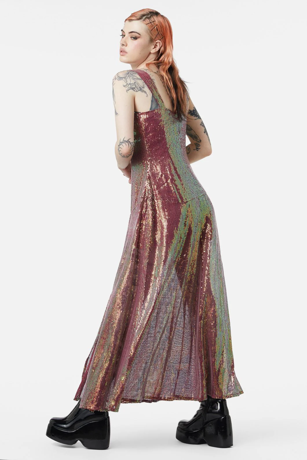Gloria Sequin Maxi Dress - Image 9