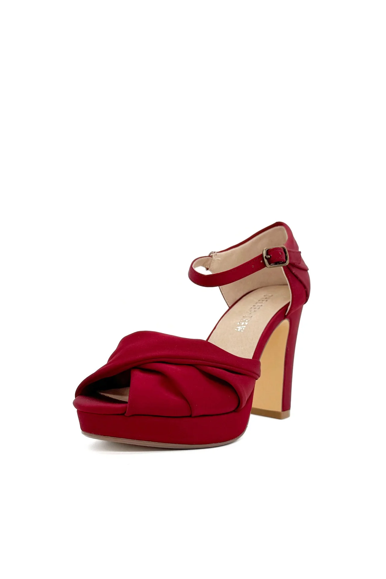Gloria Satin Heels - Image 3