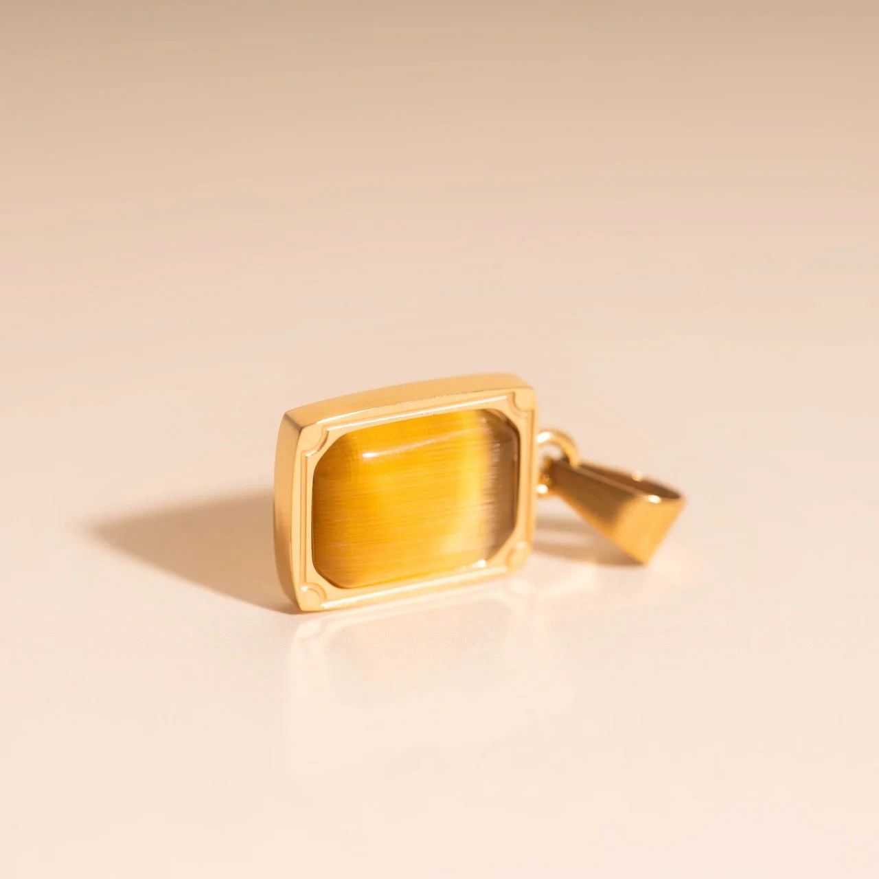 Golden Ember Necklace Charm - Image 2