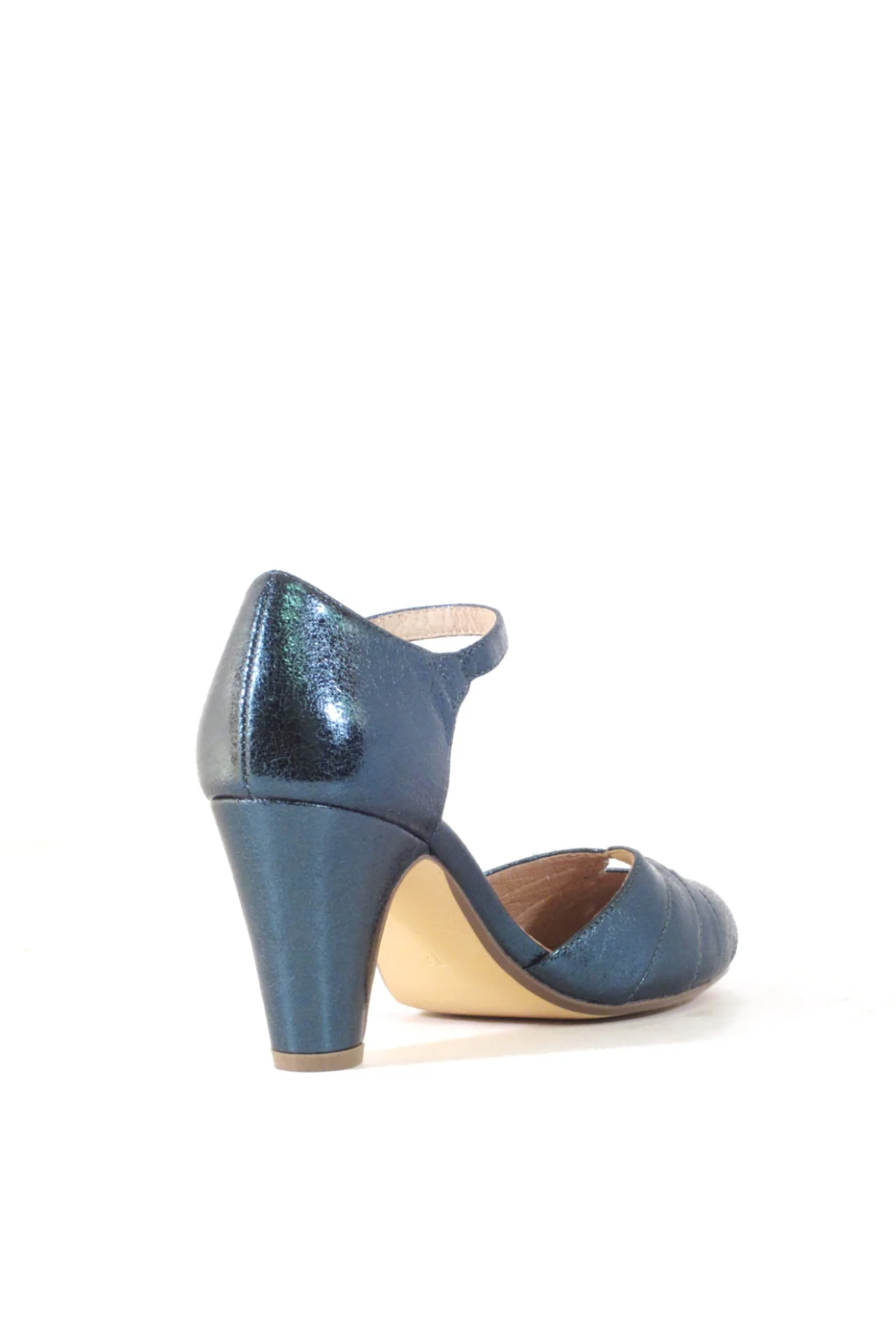Goldie Metallic Ballroom Heels - Image 16
