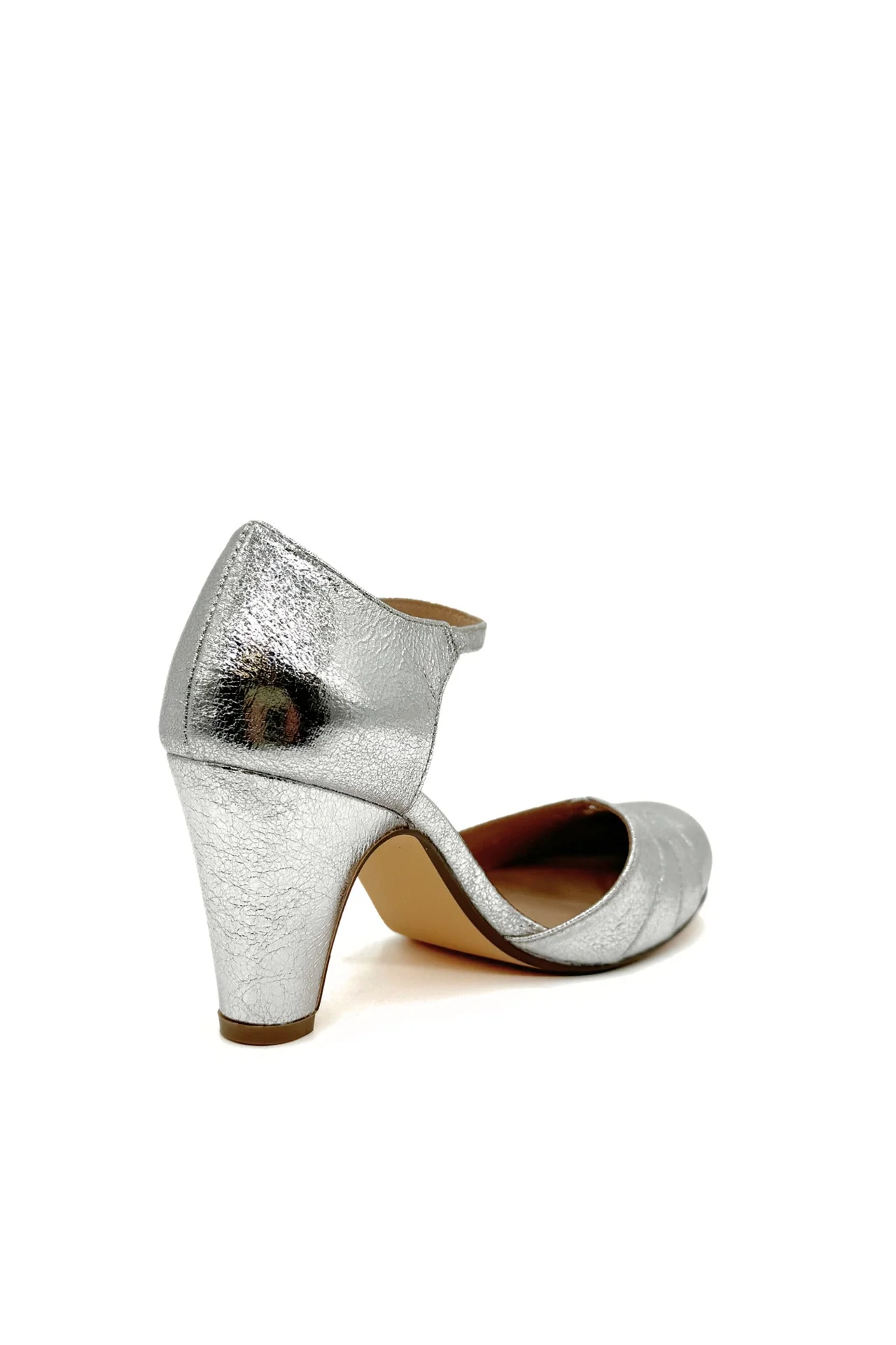 Goldie Metallic Ballroom Heels - Image 25