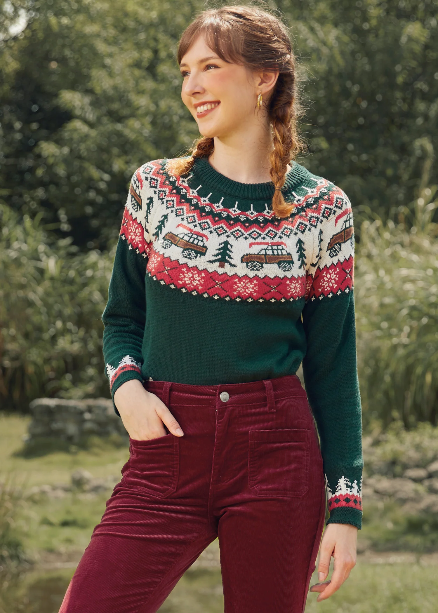 Golden Days Raglan Sweater - Image 4