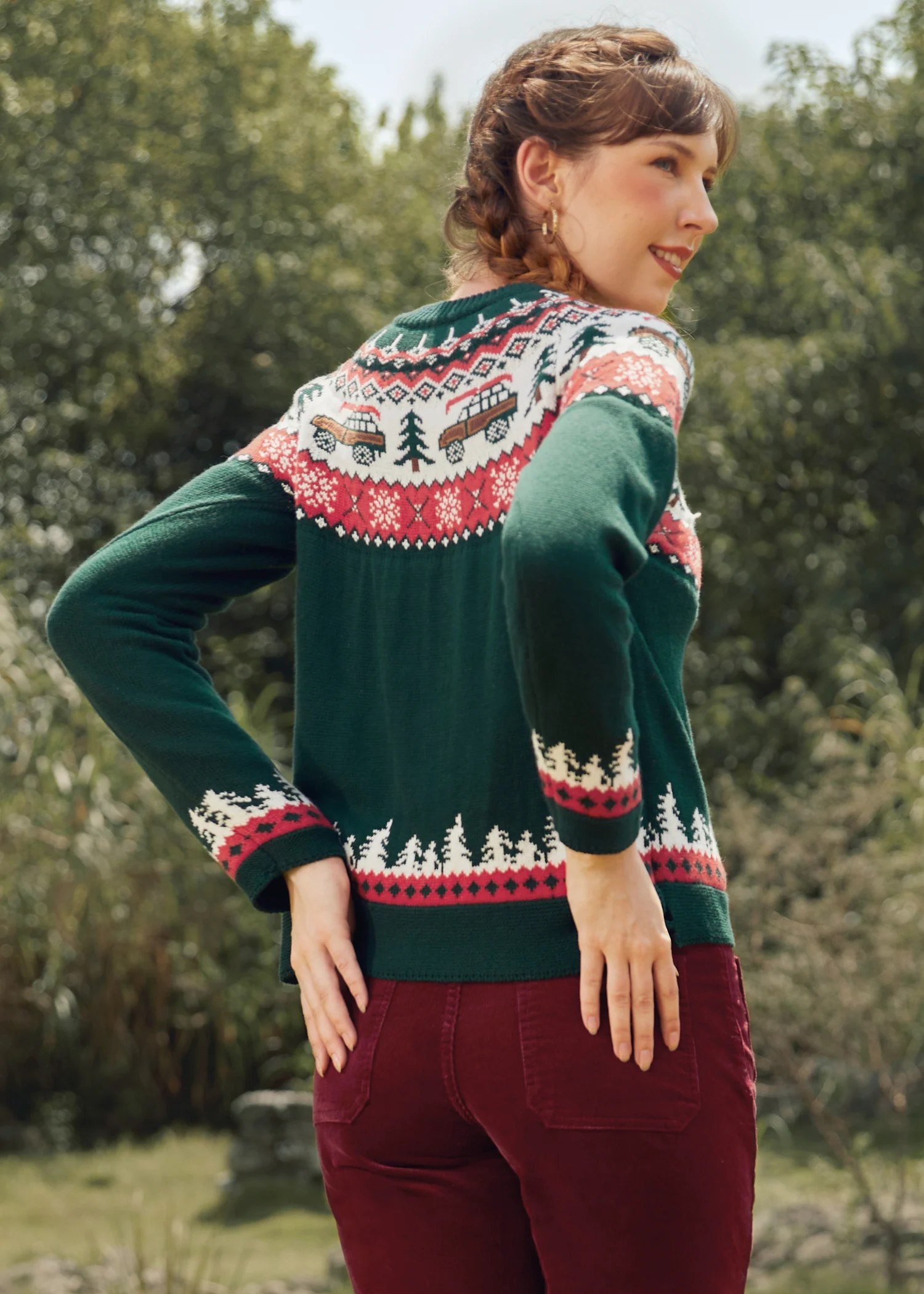 Golden Days Raglan Sweater - Image 7
