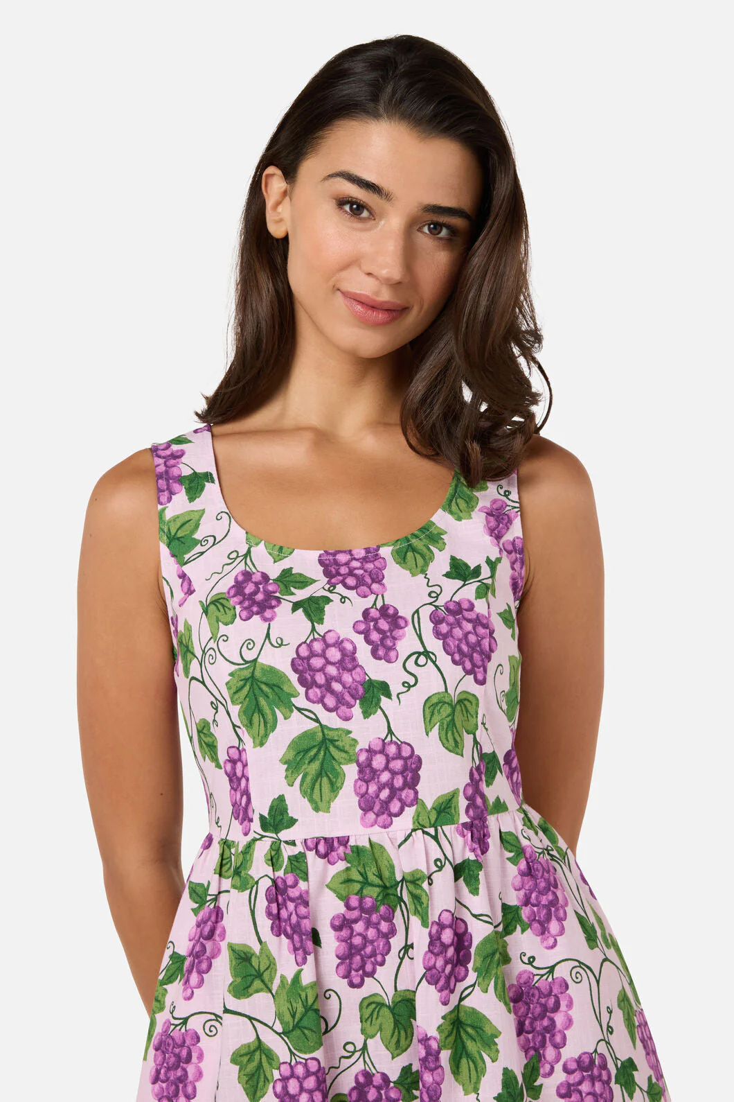 Grape Vine Midi Dress - Image 2