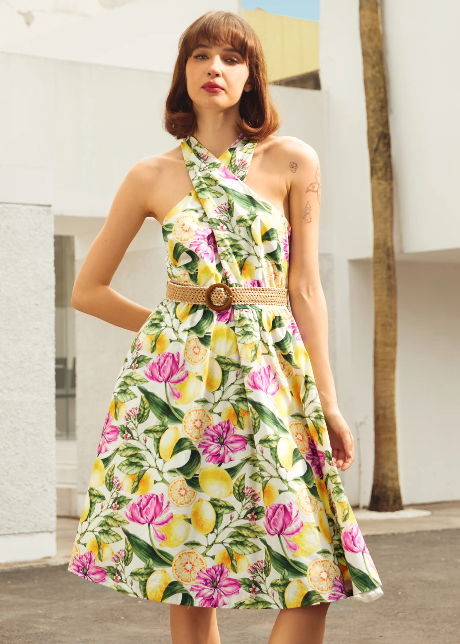 The Citrus Grove Getaway Dress - Image 3