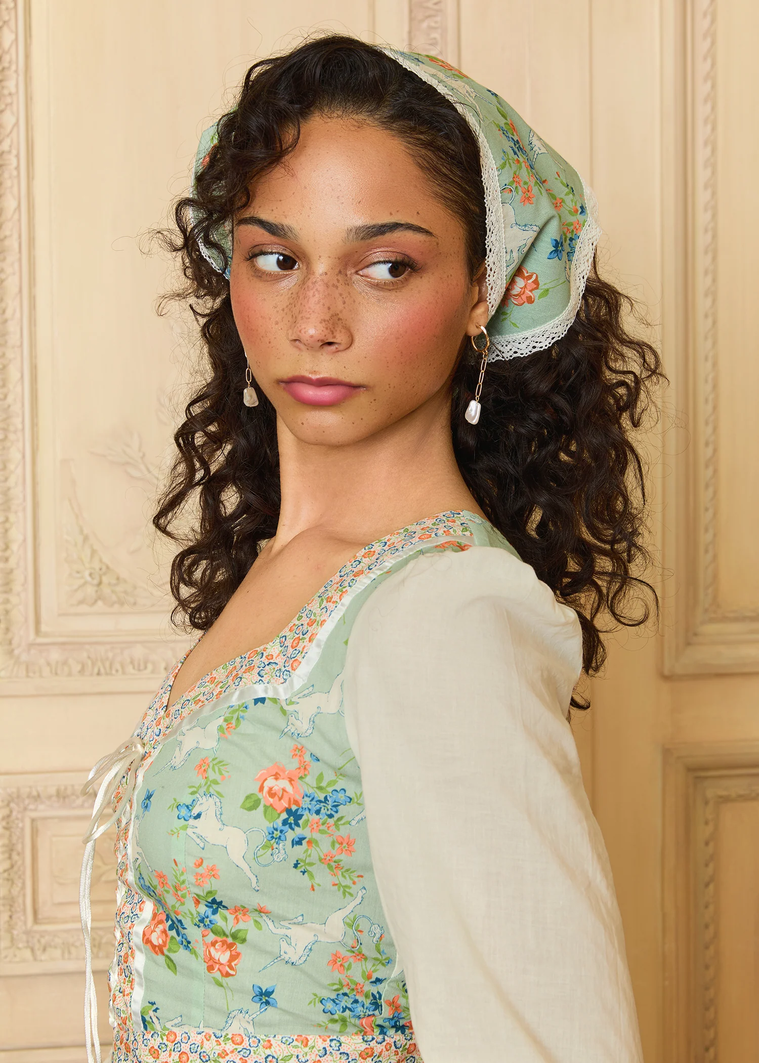 GUNNE SAX for ModCloth Hayley Handkerchief Headpiece - Image 3