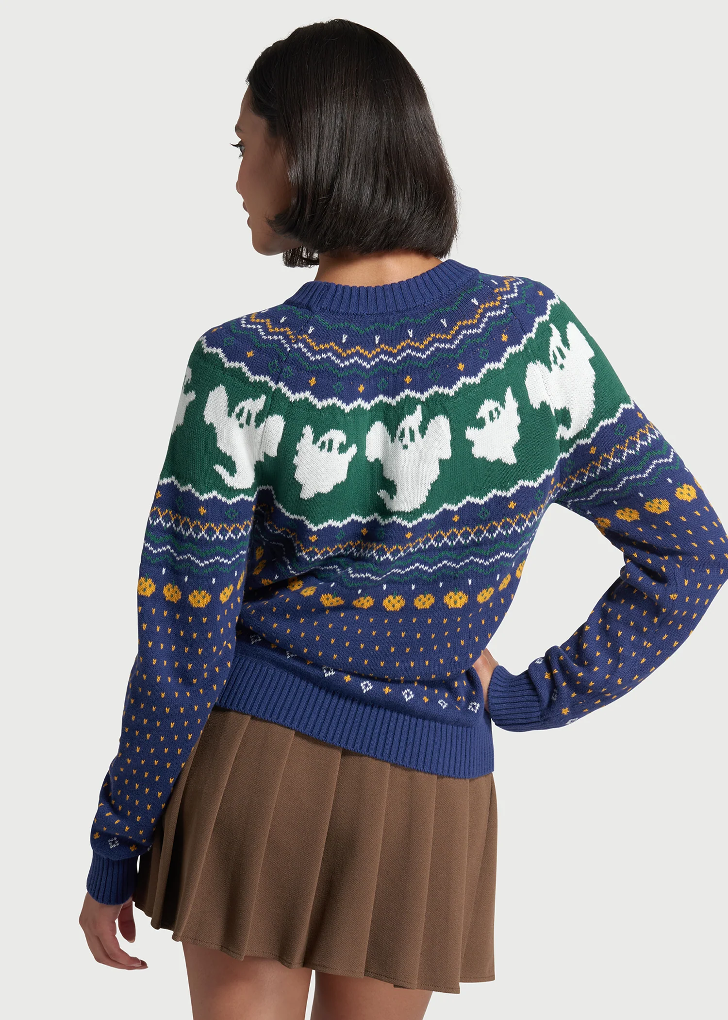 Happy Hauntings Fair Isle Sweater - Image 12
