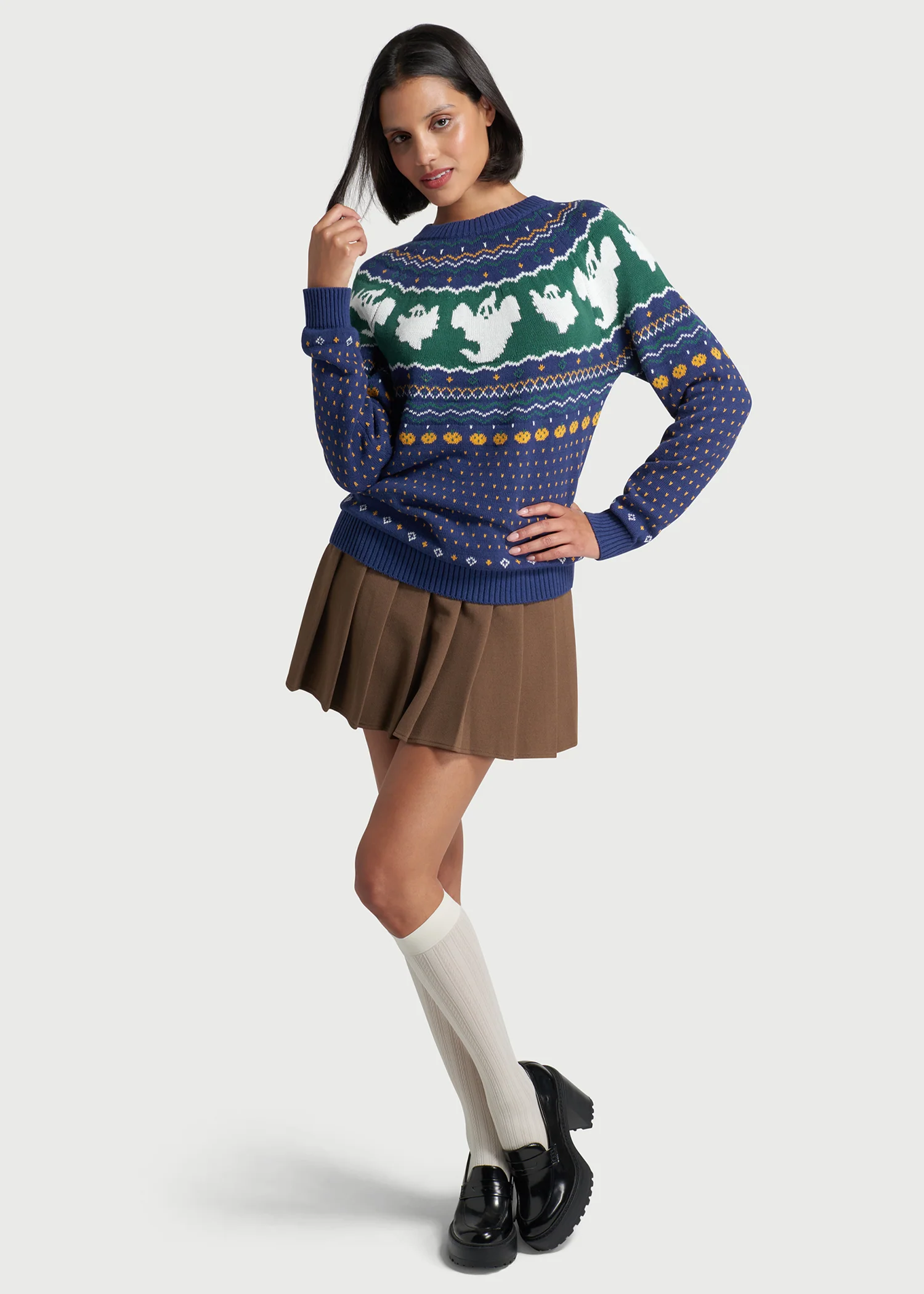 Happy Hauntings Fair Isle Sweater - Image 13