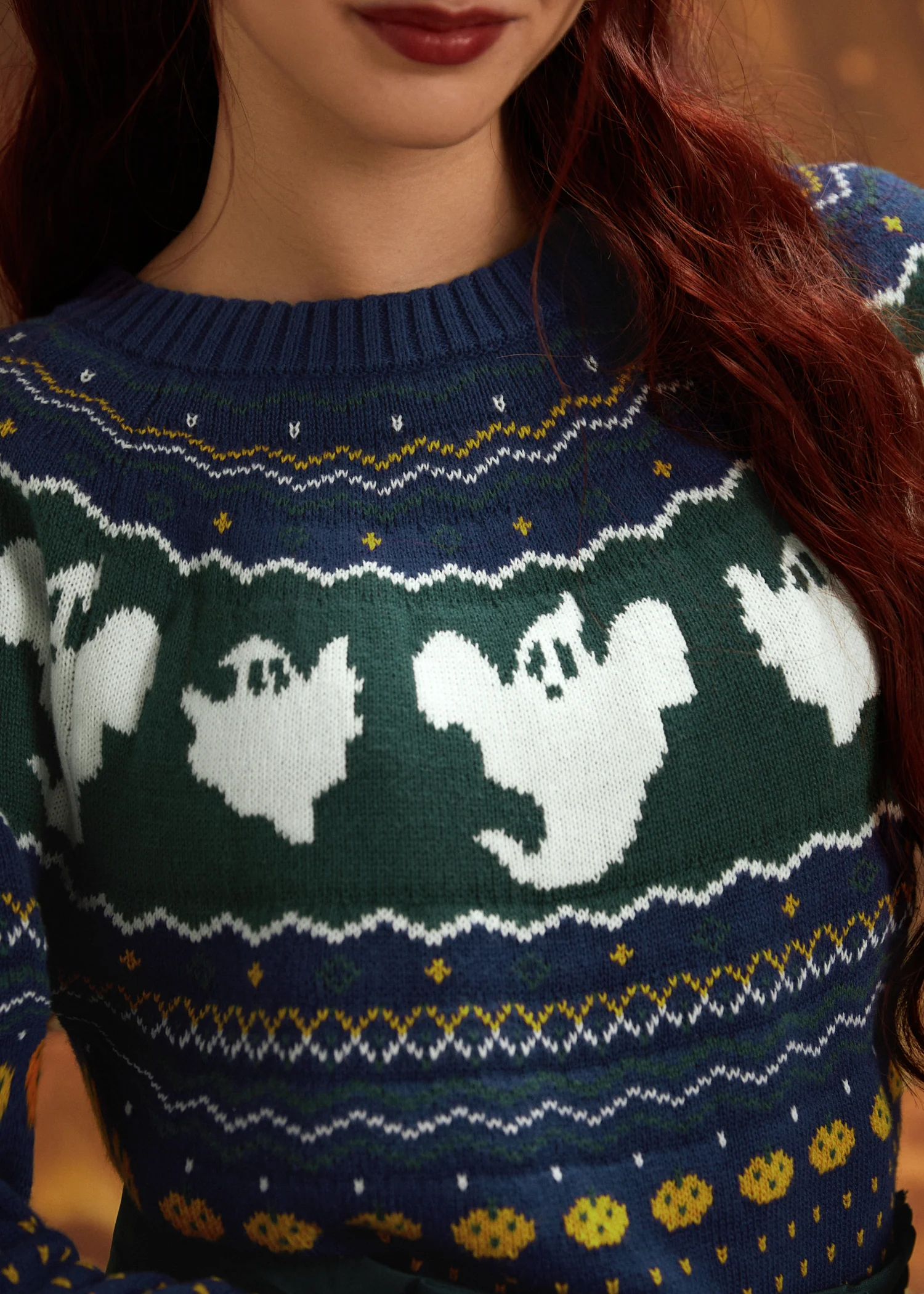 Happy Hauntings Fair Isle Sweater - Image 2