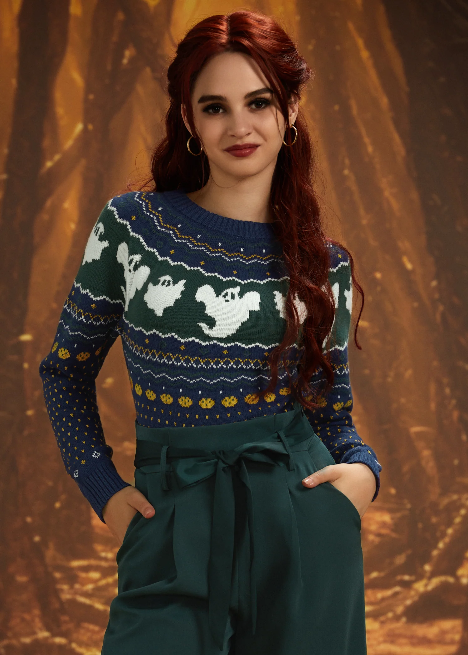 Happy Hauntings Fair Isle Sweater - Image 3
