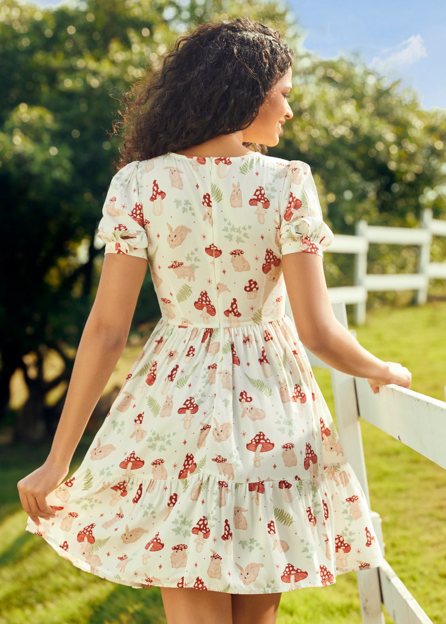 Harmony Printed Dress - Image 4
