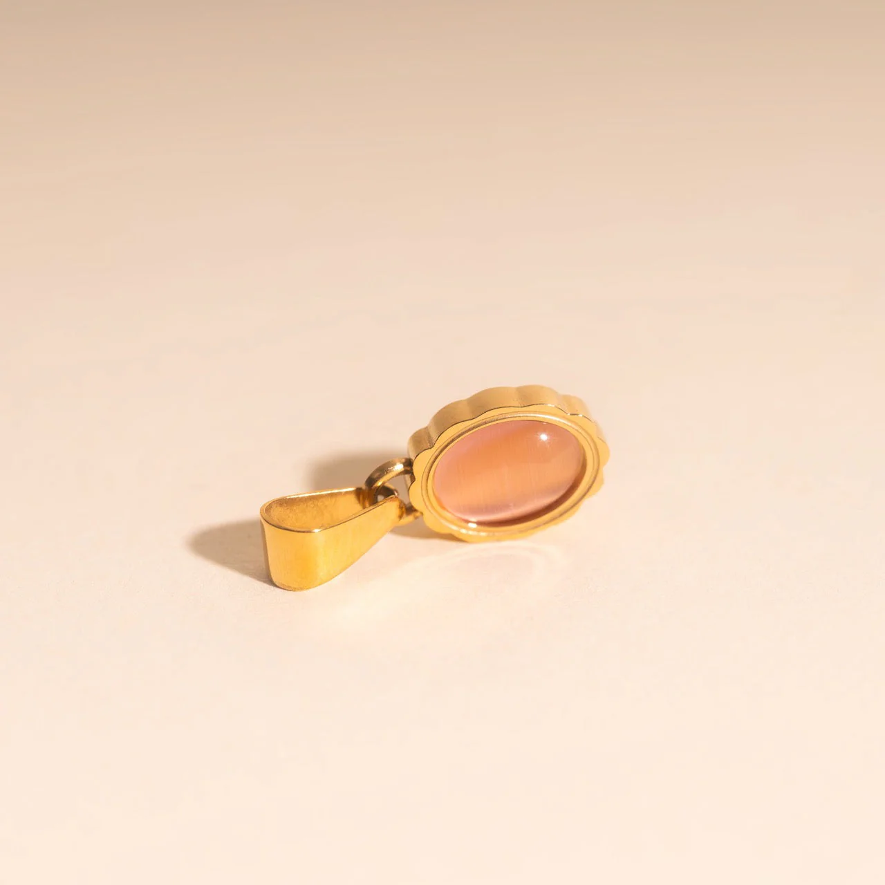 Haze Oval Necklace Charm - Image 2