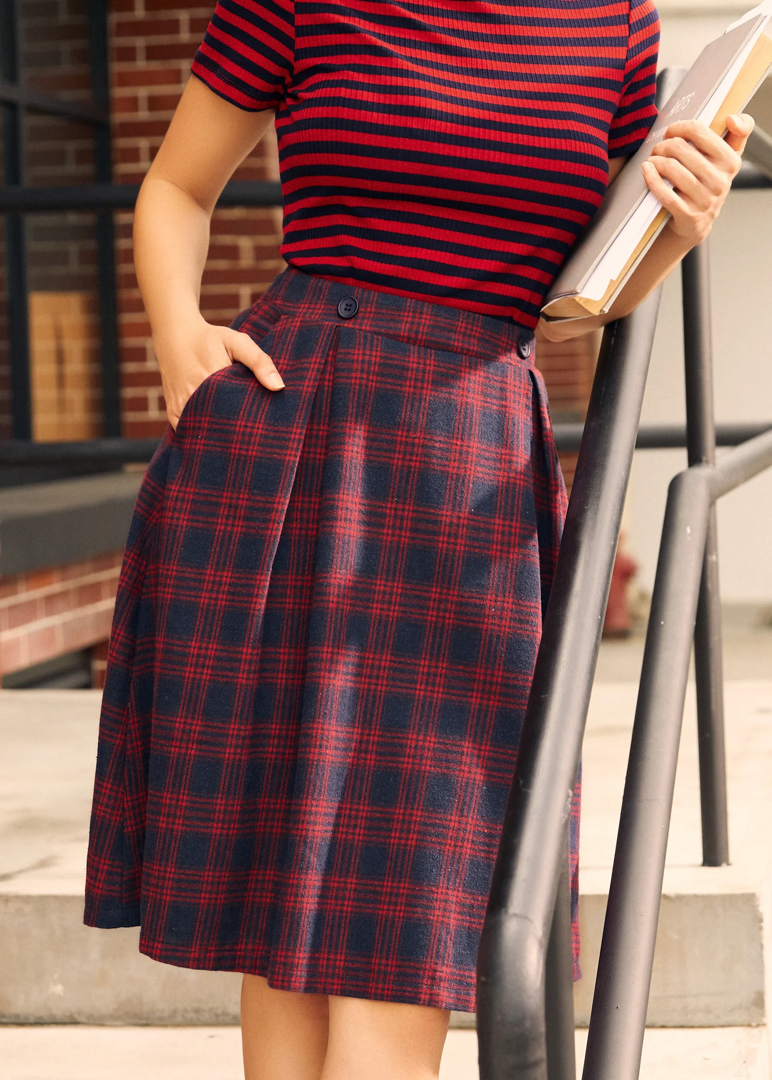 Heart of the Harvest Midi Skirt - Image 6
