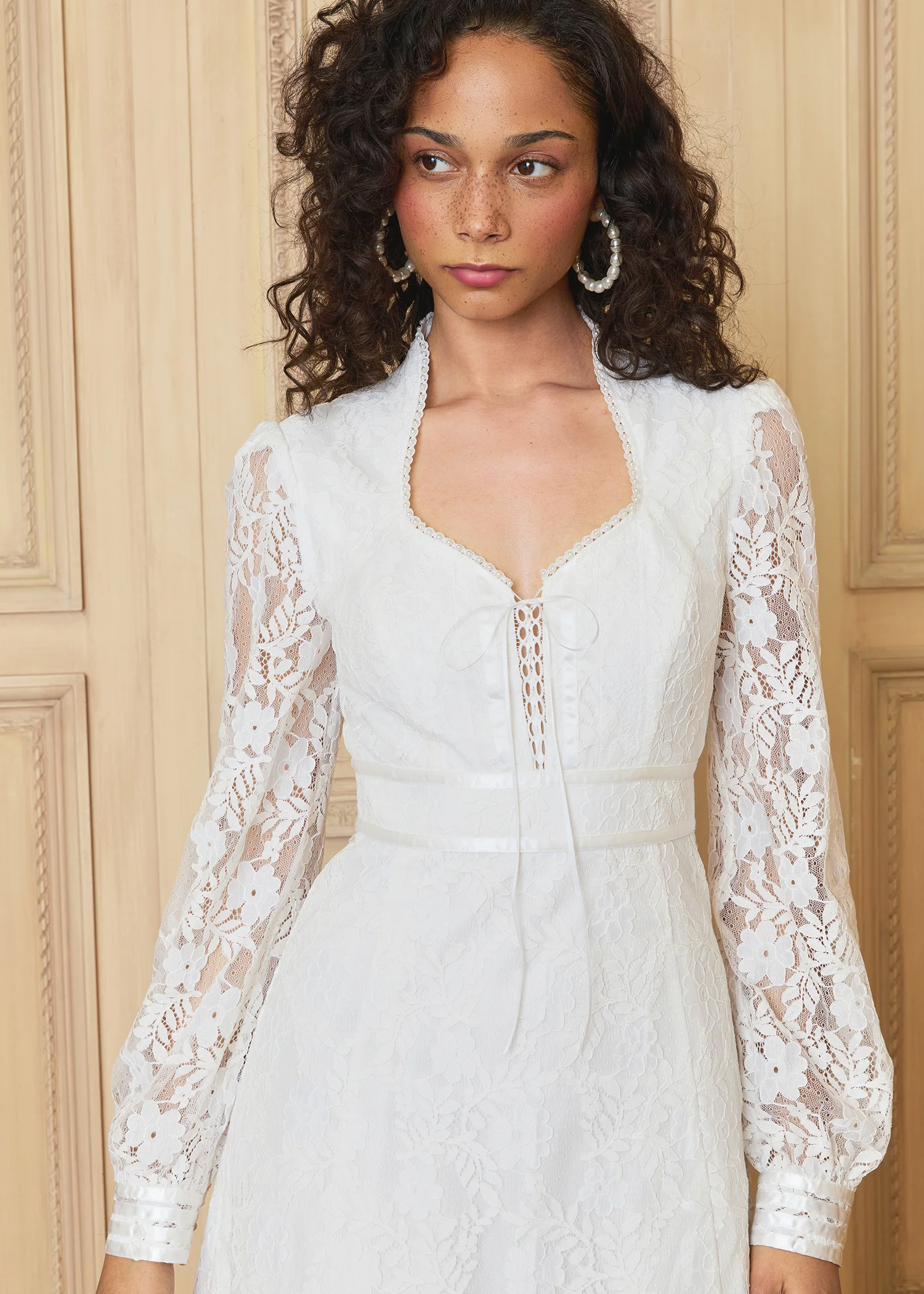 GUNNE SAX for ModCloth Beth Lace Corselette Maxi Dress - Image 9
