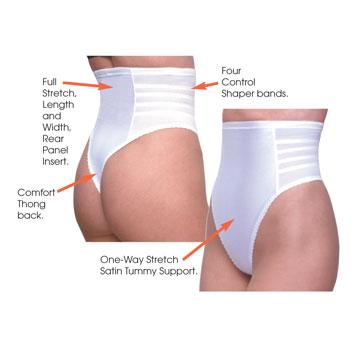 High Waist Firm Shaping Thong | Style 900 - Image 2