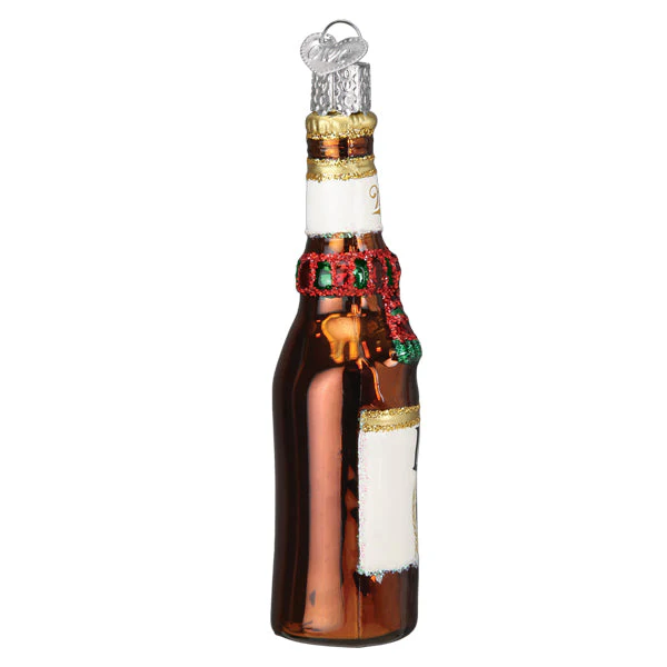 Holiday Miller Lite Bottle Ornament - Image 4