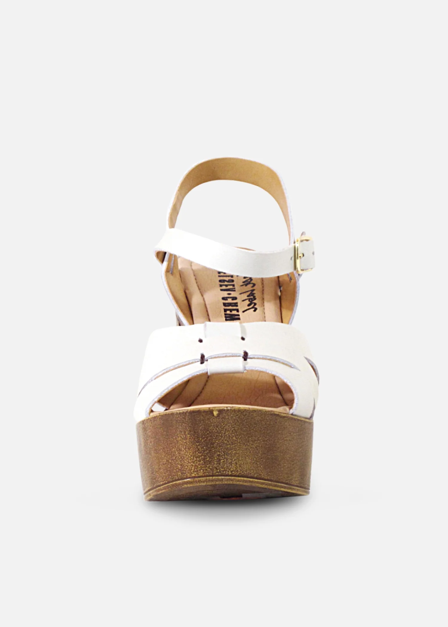 Hollie Wooden Platform Heels - Image 9