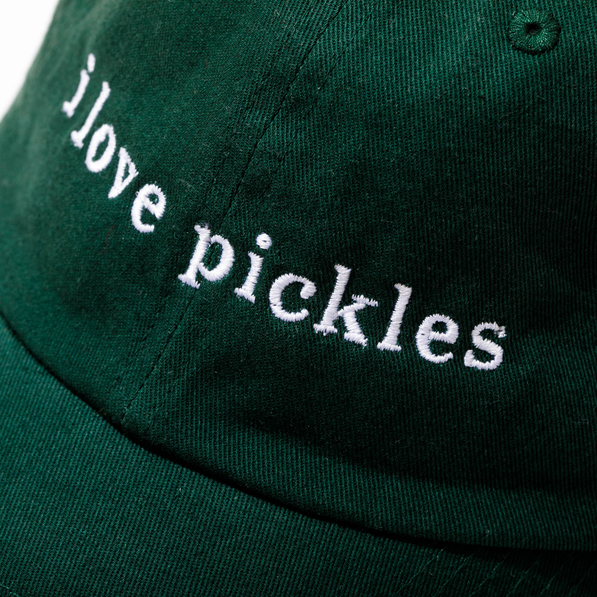 I Love Pickles Baseball Hat - Image 3