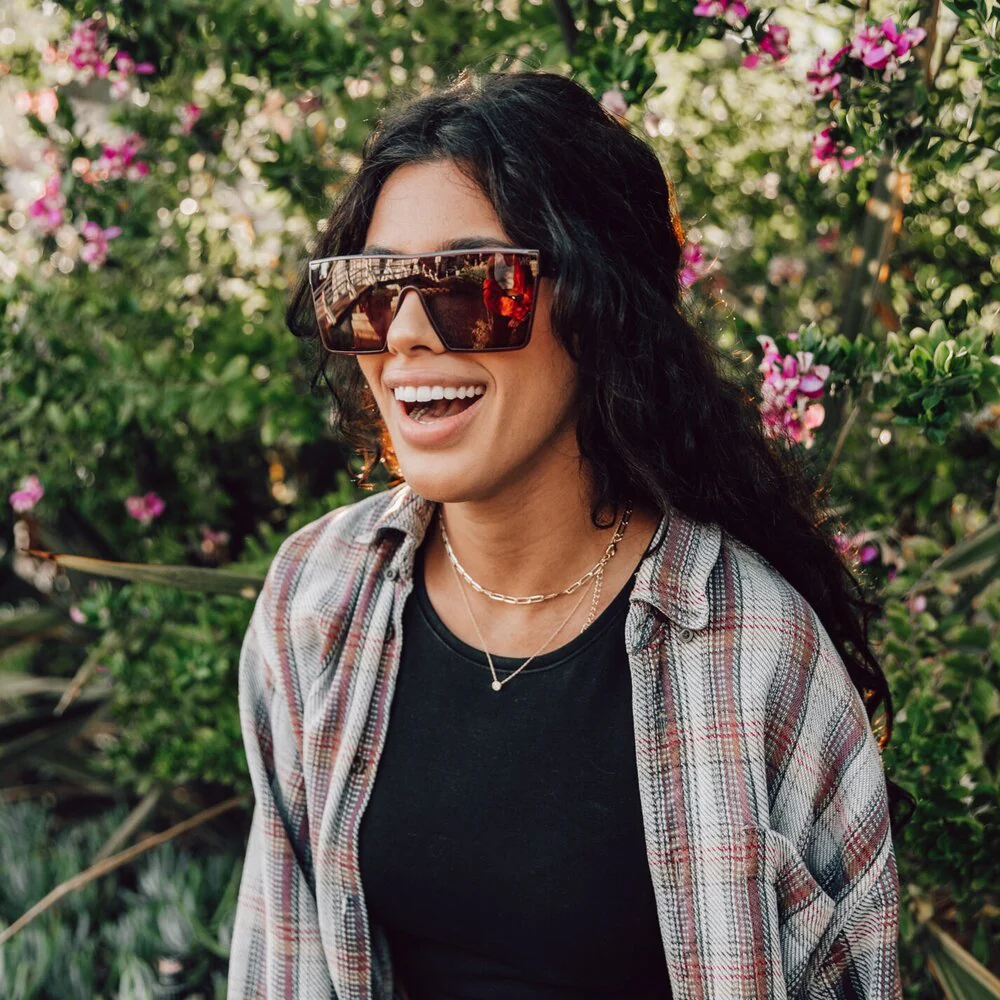 IMPULSE Burgundy Sunglasses - Image 3