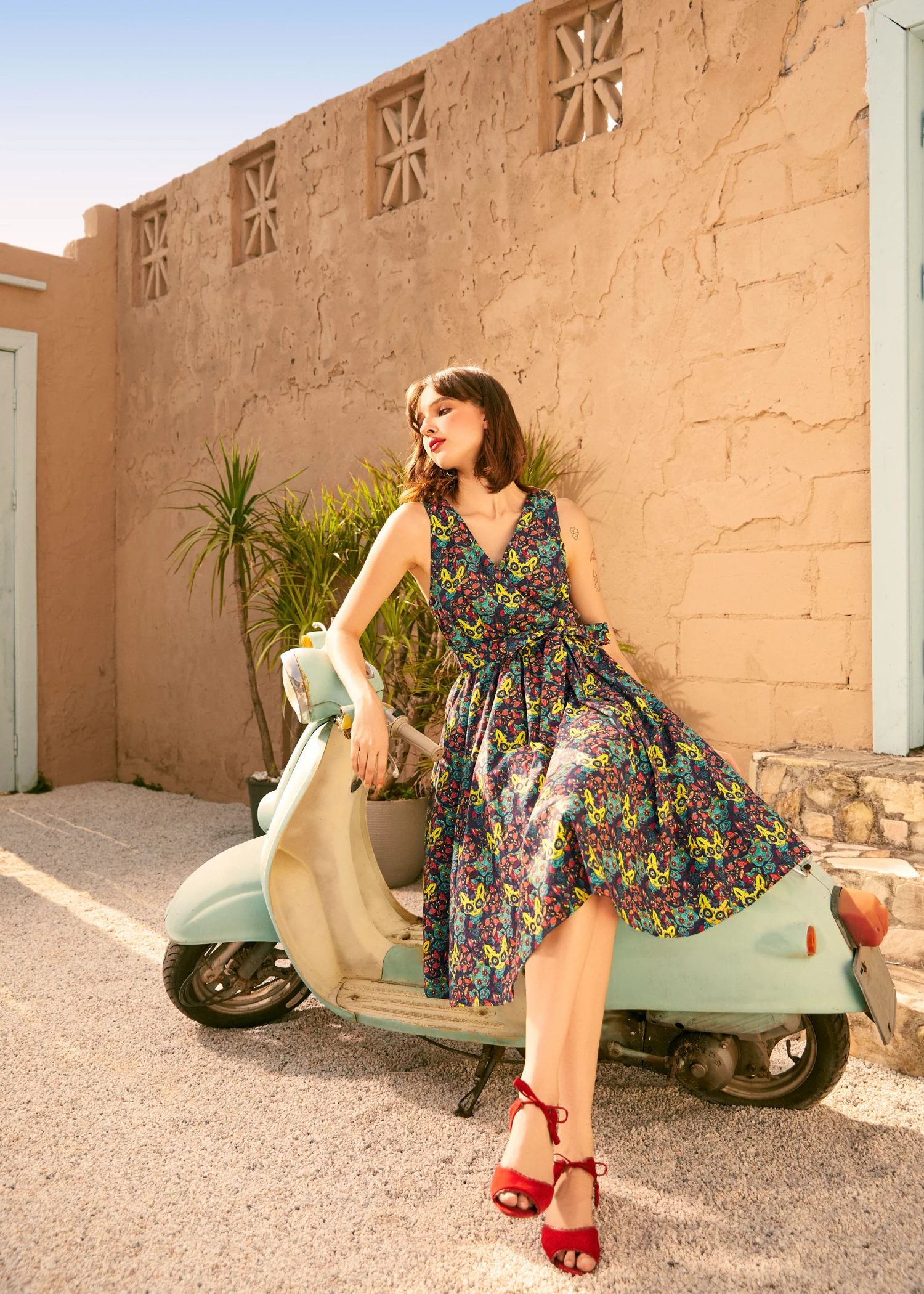 Instant Energy Faux-Wrap Dress - Image 3