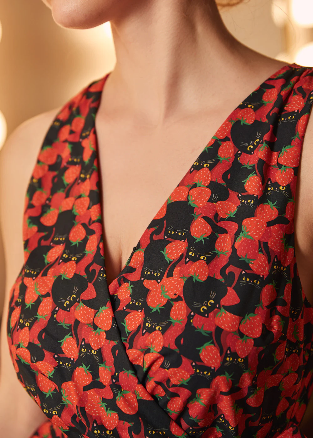 Instant Energy Faux Wrap Dress - Image 5