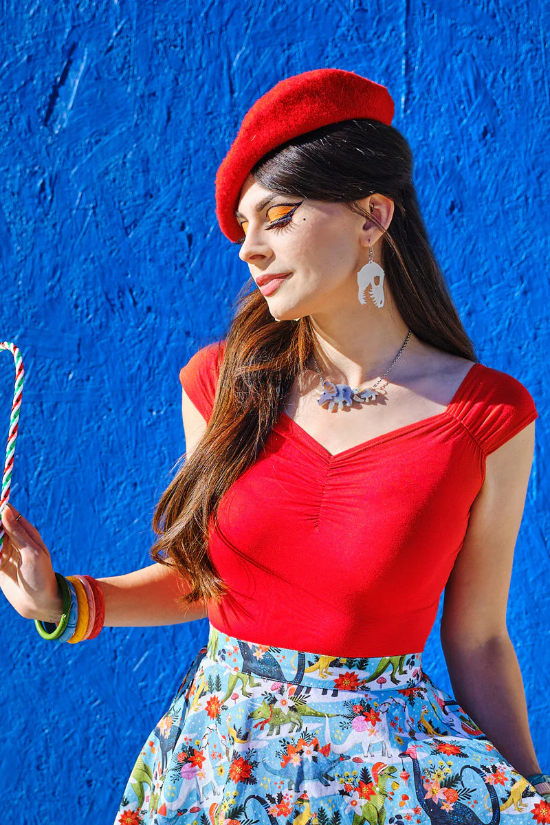 Isabel Top in Red - Image 3