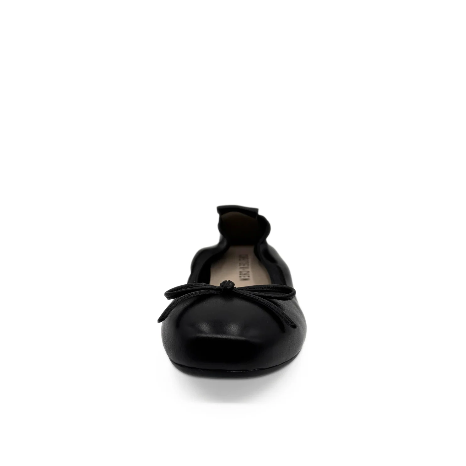 Jamie Leather Ballerina Flat Black - Image 4